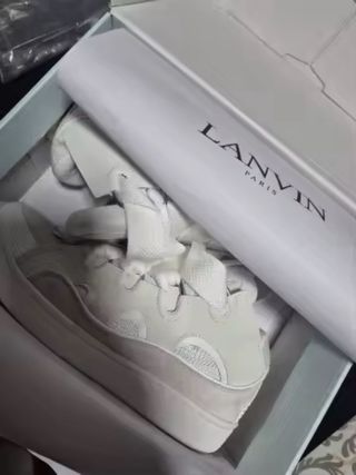 Zapatillas Lanvin Talla 44 Blancas