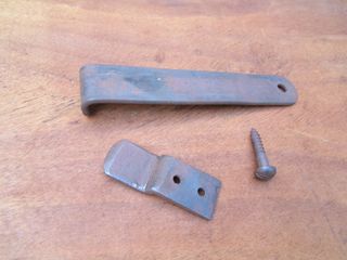 Pestillo antiguo forja de 16 cm