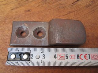 Pestillo antiguo forja de 16 cm
