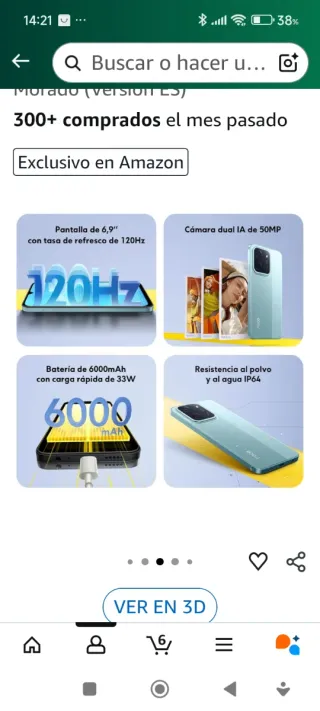 Xiaomi Poco C85 8GB/256GB Viola