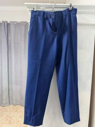 Traje chaqueta juvenil azul