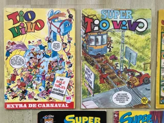 Lote Tebeos Antiguos: Tio Vivo Jaimito Super López