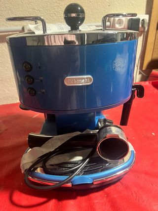 Cafetera Delonghi Vintage Azul