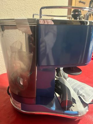 Cafetera Delonghi Vintage Azul