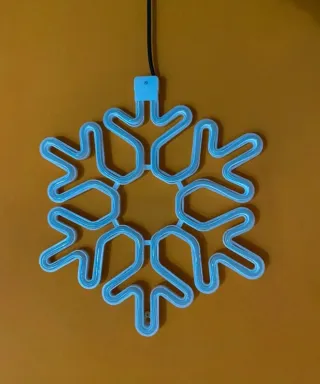 Luminaria Fiocco di Neve Natale Nuova