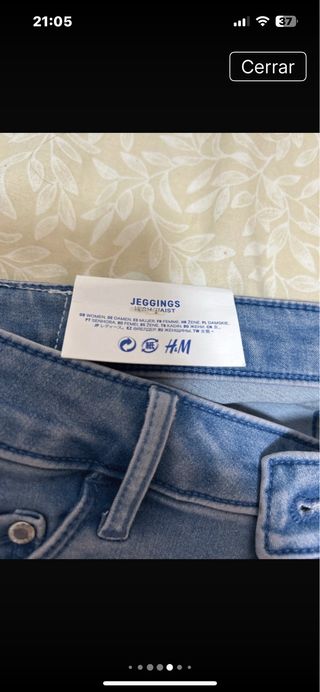 Pantalón vaquero azul