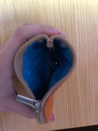 Monedero FERCHI morado y verde