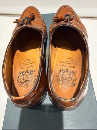 Mocasines de borlas marrones