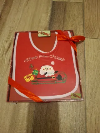 Bavaglino ricamato Il mio primo Natale