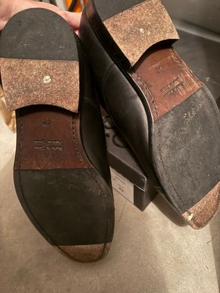 Zapatos de vestir negros hombre talla 42