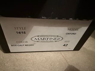 Zapatos de vestir negros hombre talla 42