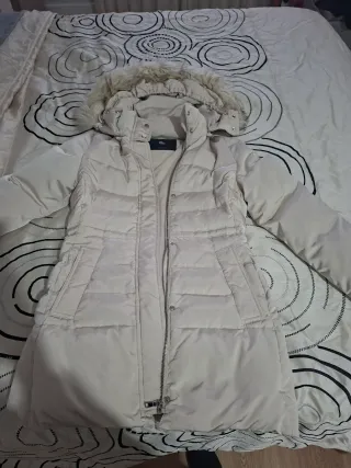 Plumas Zara Beige Talla S