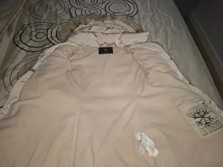 Plumas Zara Beige Talla S