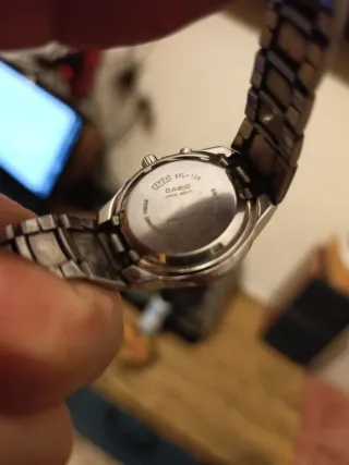 Orologio Casio Vintage EFL-108 Neon