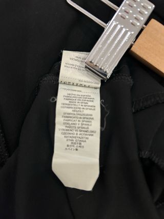 Traje Mango Negro Talla S Falda y Chaqueta