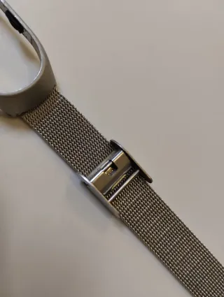 Cargador + correa acero inox Xiaomi Mi Smart Band