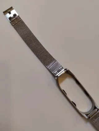 Cargador + correa acero inox Xiaomi Mi Smart Band