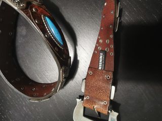 Cintura Nanni Made in Italy Marrone Turchese