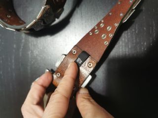 Cintura Nanni Made in Italy Marrone Turchese