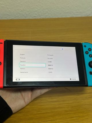 Nintendo Switch con Mario Kart 8