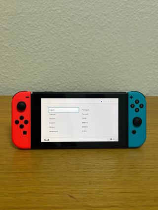 Nintendo Switch con Mario Kart 8