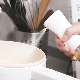 Spray Olio Cucina Trasparente Nero