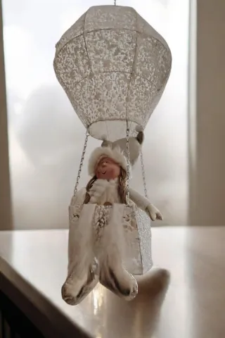 Lanterna decorativa mongolfiera