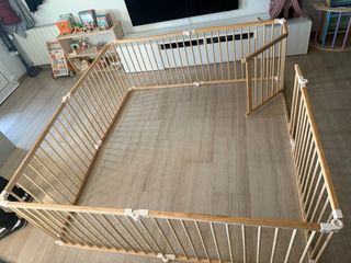 Parco giochi in legno Montessori XXL