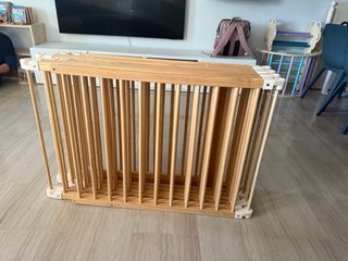 Parco giochi in legno Montessori XXL