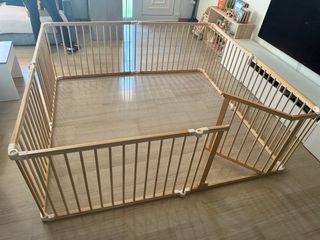 Parco giochi in legno Montessori XXL