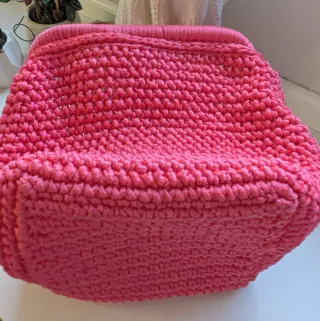 Bolso de mano clutch rosa