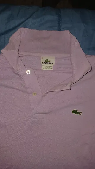 Polo Lacoste Rosa Taglia L