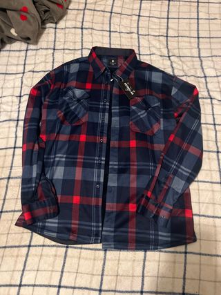 Camisa de franela ESTRELLAS Talla XXXL