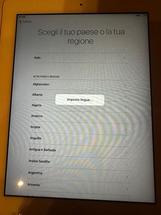 iPad Apple 2012 64GB argento