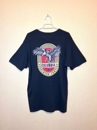 Camiseta Columbia Azul Talla M