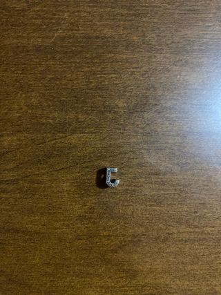 Charm Pandora Letra J Original Plata