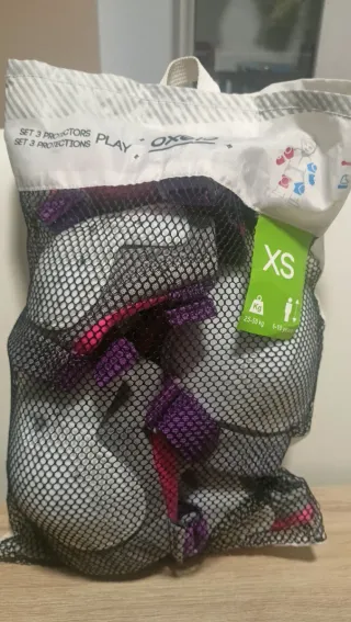 Set Protectores Oxelo Talla XS