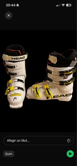 Botas Esquí Junior Head Raptor 50 (36)