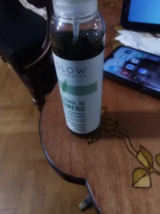 Alcohol de Romero GLOW COSMETICS
