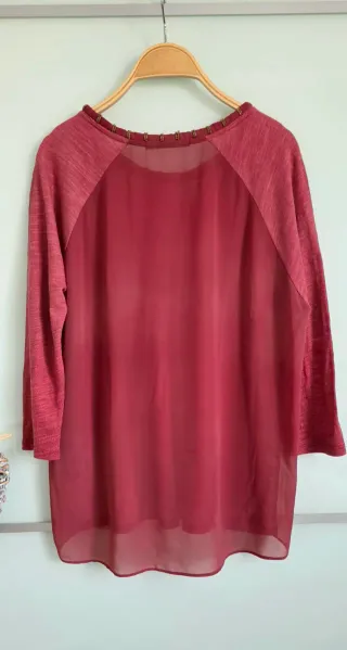 Jersey fino combinado