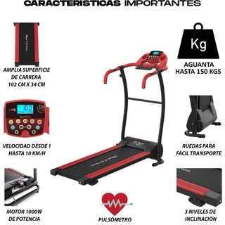 Cinta de Correr Deluxe 13 Fitness Nueva