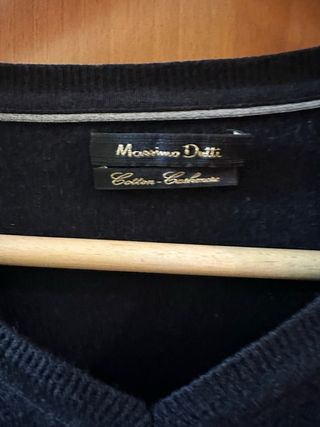 massimo dutti 2 Jersey Lana Algodón Cachemire