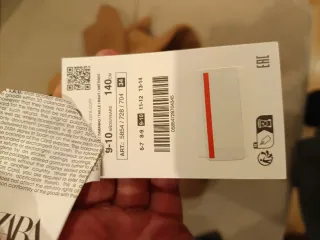 Abrigo niña Zara Talla 140 Marrón