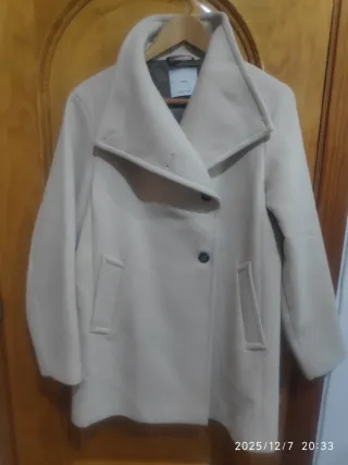 Abrigo Mango Beige