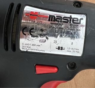 Taladro Inalámbrico Wurth Master BS 12-A