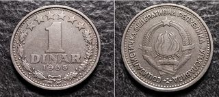 1-2-10 Dinara 1938-1963-1965-1981 Jugoslavia