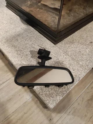 Espejo retrovisor BMW E30 con luz de mapas