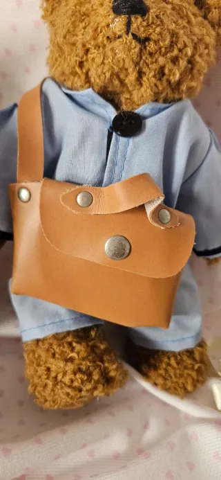 Orsetto Postino Peluche con Borsa