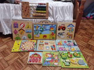 Pack puzzles madera