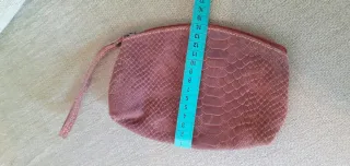 Cartera de mano piel auténtica